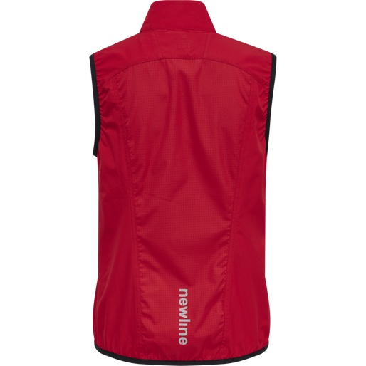 WOMEN'S CORE GILET, TANGO RED, packshot