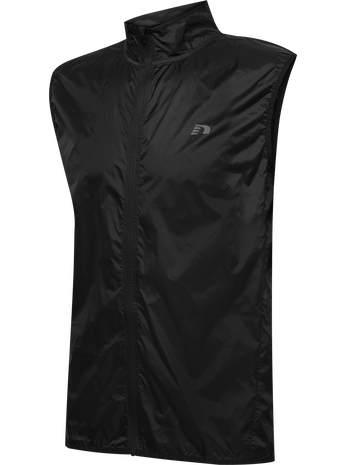 nwlPACKABLE TRAIL VEST, BLACK
