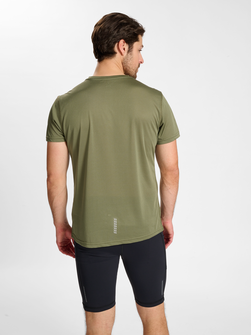 nwlHENDERSON T-SHIRT S/S male, FOUR LEAF CLOVER, model