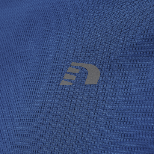 MEN CORE RUNNING T-SHIRT L/S, TRUE BLUE, packshot
