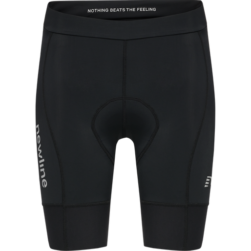 WOMENS CORE BIKE PANEL SHORTS, BLACK, packshot