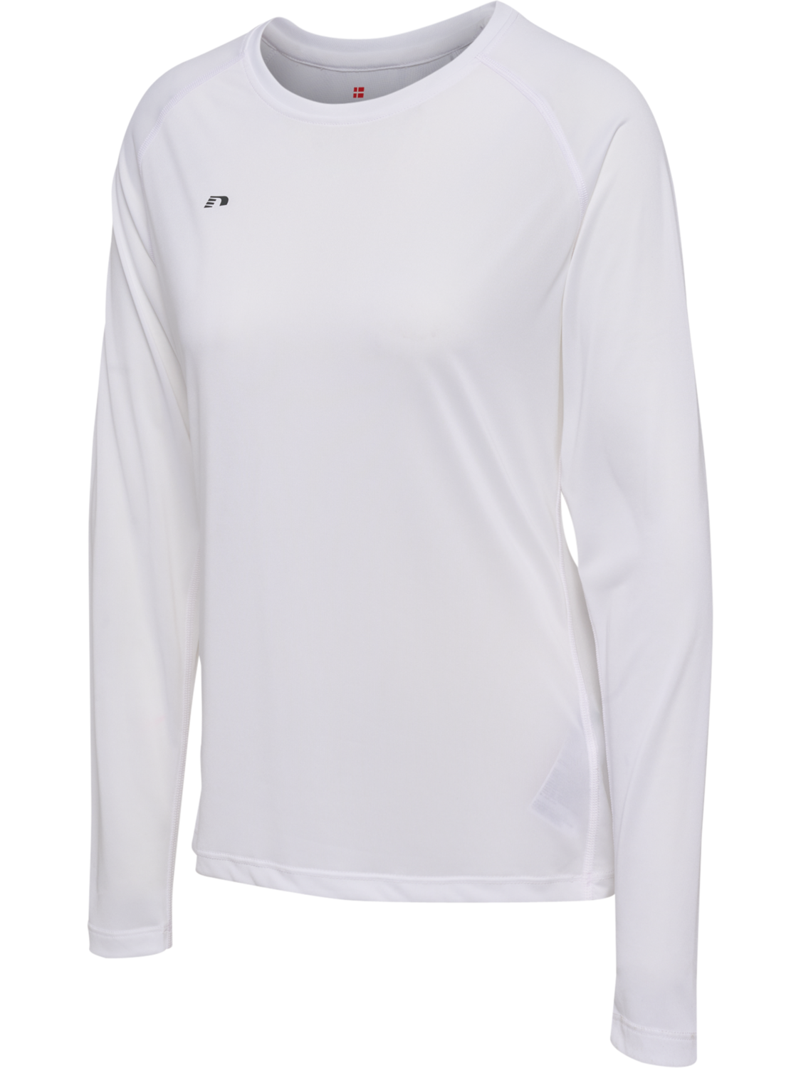 nwlBEAT W T-SHIRT L/S, WHITE, packshot