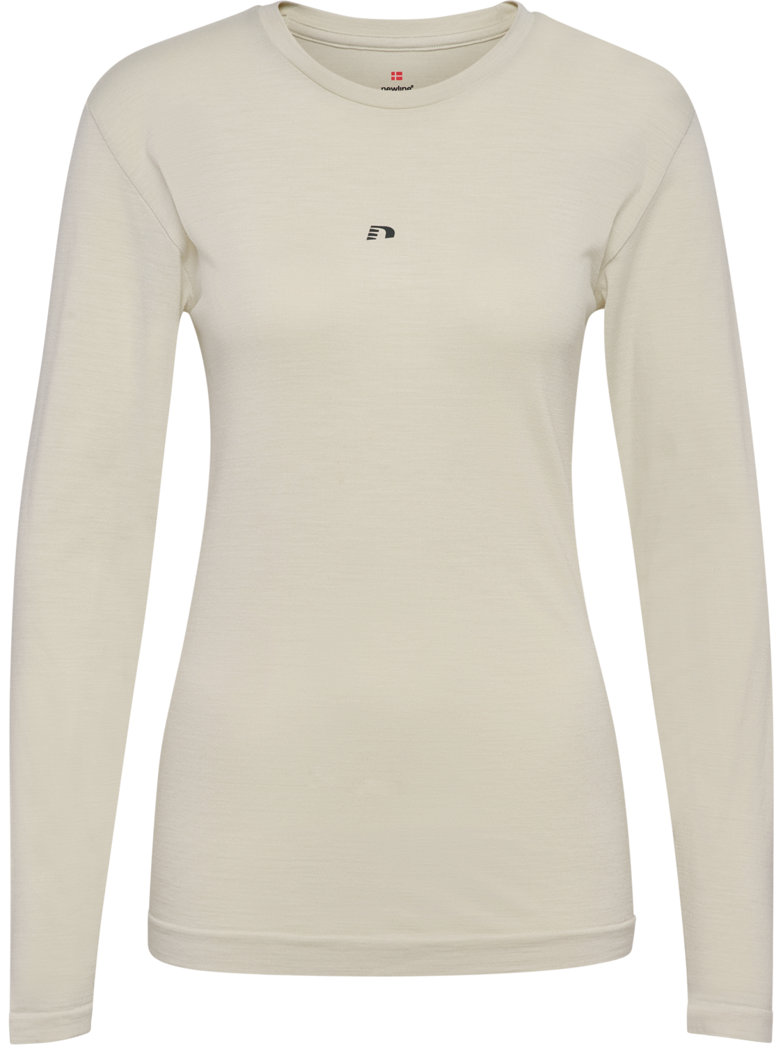 nwlTHERMA WOOL BLEND T-SHIRT L/S W, SILVER BIRCH, packshot