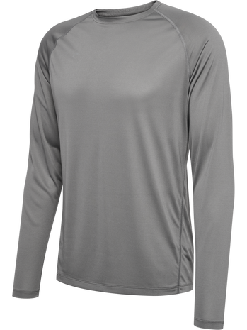 nwlBEAT T-SHIRT L/S, TITANIUM