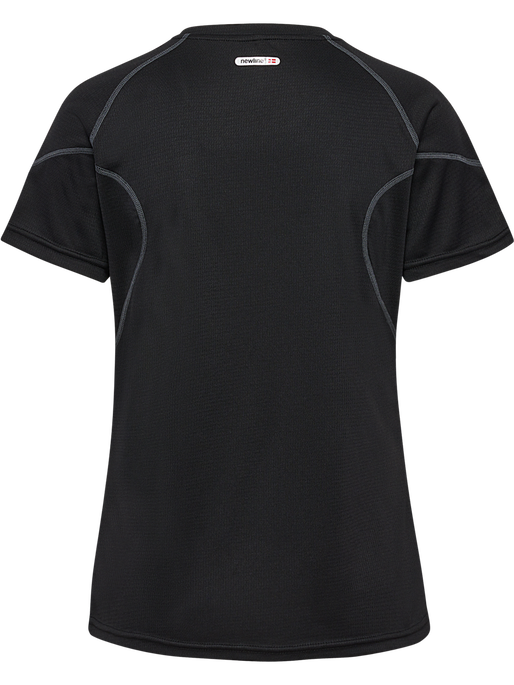 BASE COOLSKIN TEE, BLACK, packshot