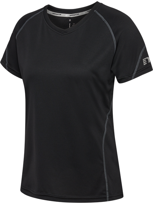 BASE COOLSKIN TEE, BLACK, packshot