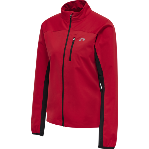 WOMEN CORE CROSS JACKET, TANGO RED, packshot