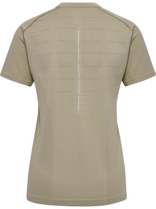 nwlPACE SEAMLESS TEE WOMAN, SILVER SAGE nwlPACE SEAMLESS TEE WOMAN, SILVER SAGE, packshot