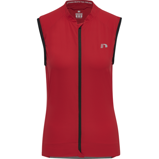 WOMENS CORE BIKE GILET, TANGO RED, packshot