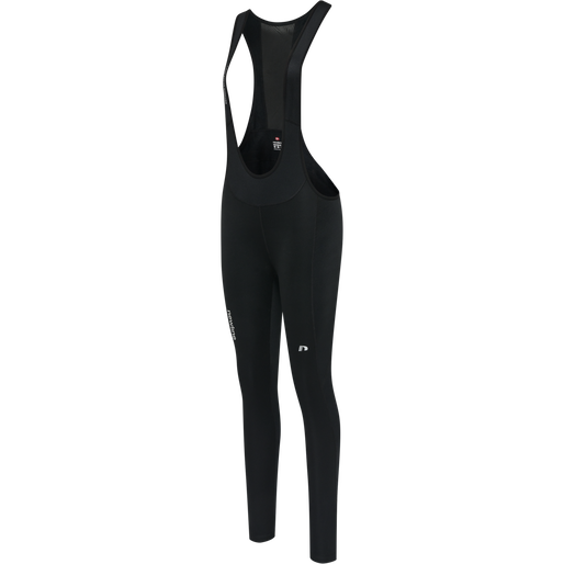 WOMEN CORE BIKE LONG BIB, BLACK, packshot