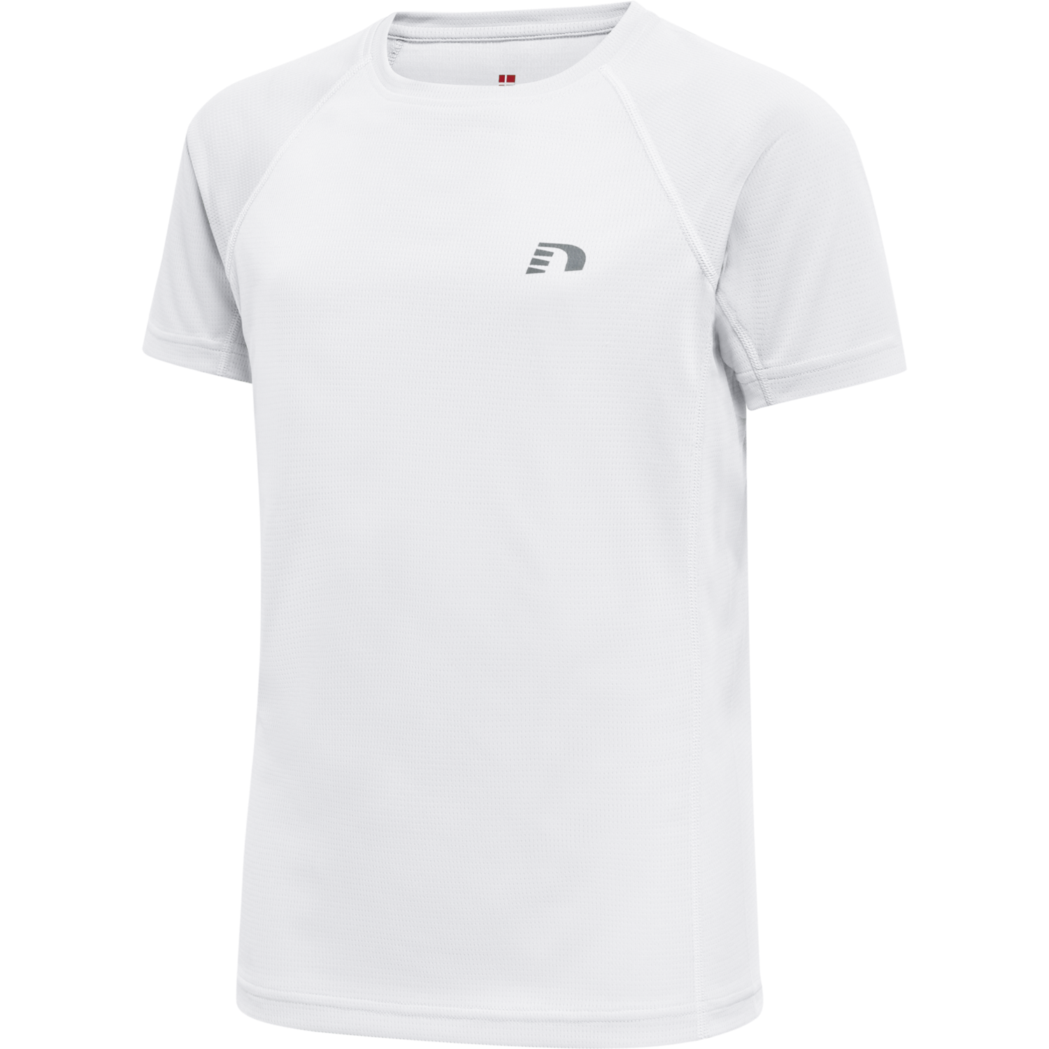 KIDS CORE RUNNING T-SHIRT S/S, WHITE, packshot