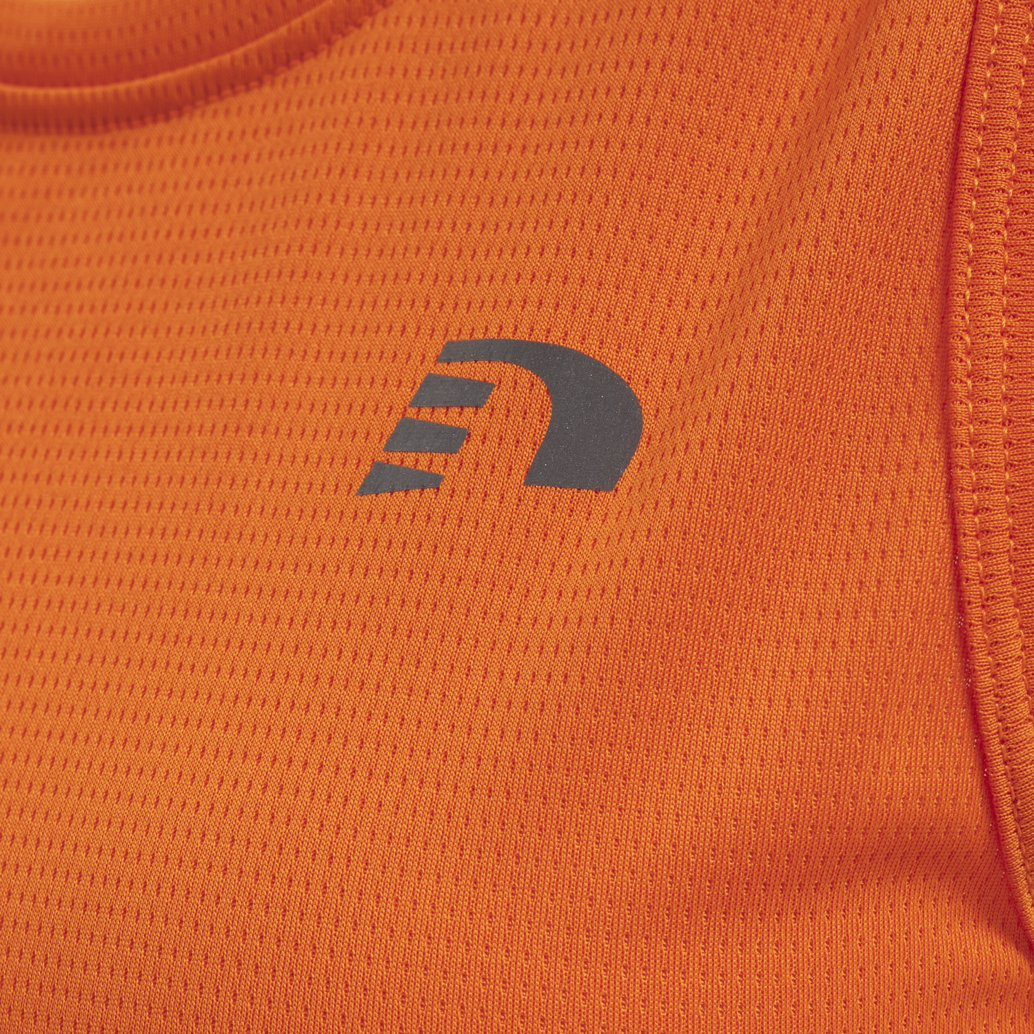 WOMEN CORE RUNNING SINGLET, ORANGE TIGER, packshot