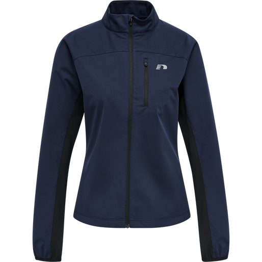 WOMEN CORE CROSS JACKET, BLACK IRIS, packshot