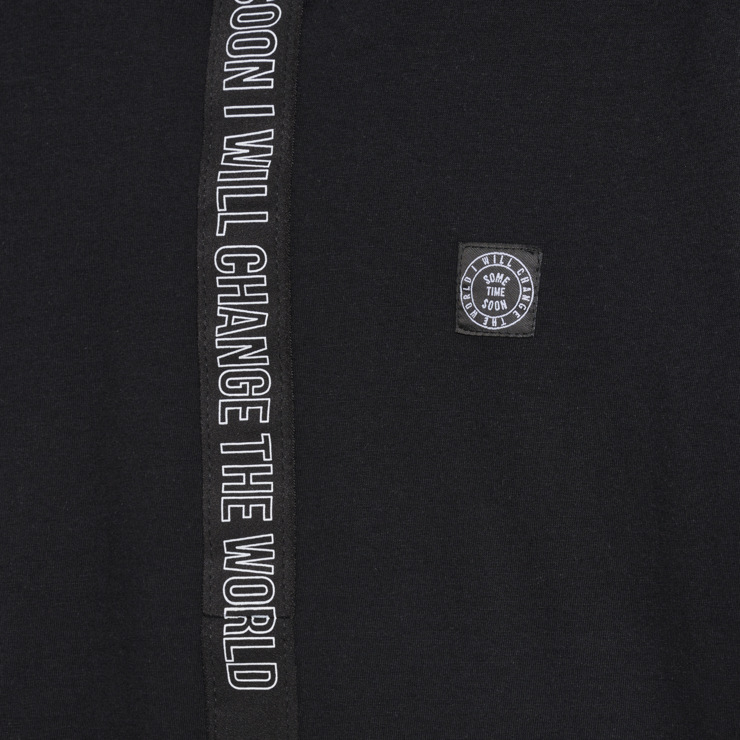 stsMONUMENT T-SHIRT S/S, BLACK, packshot