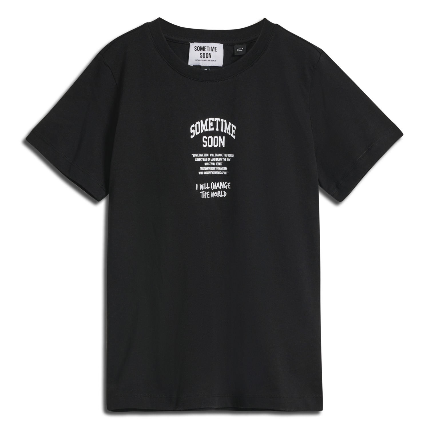 stmDIMAS T-SHIRT S/S, BLACK, packshot