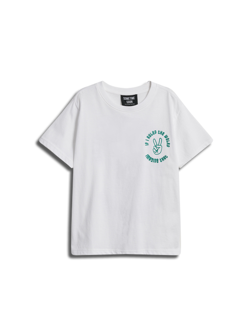 stsCROWN T-SHIRT S/S, BRIGHT WHITE, packshot