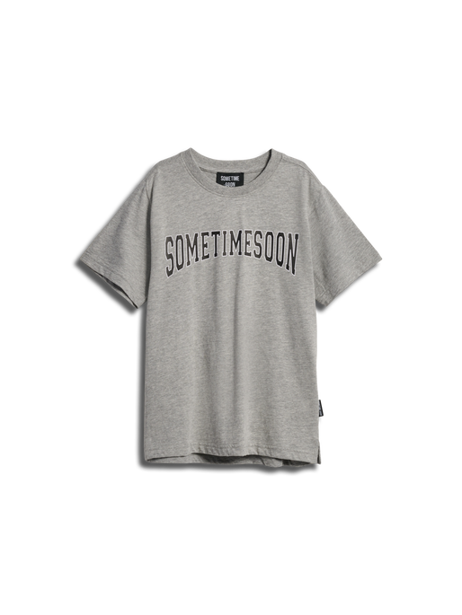 stsOCEAN T-SHIRT S/S, LIGHT GREY MELANGE, packshot