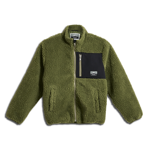 stmVENTURE FLEECE JACKET, OLIVE BRANCH, packshot