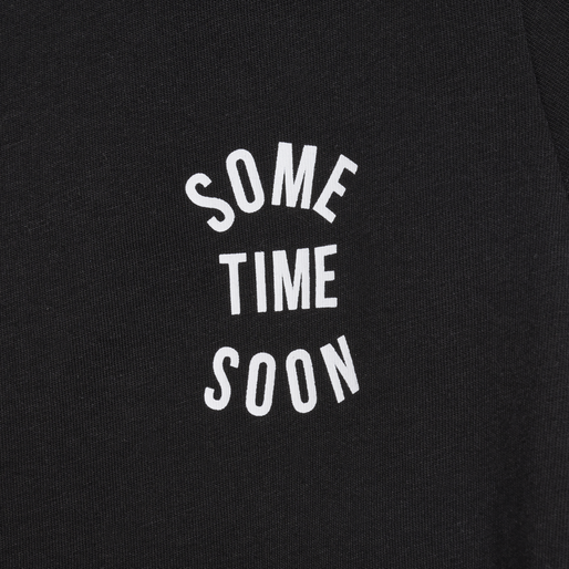 stmREVOLUTION T-SHIRT S/S, BLACK, packshot