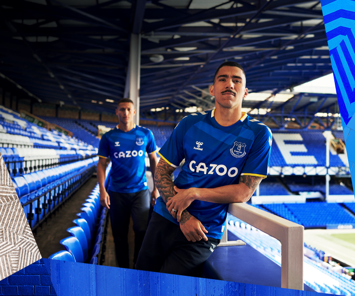 everton hummel kit