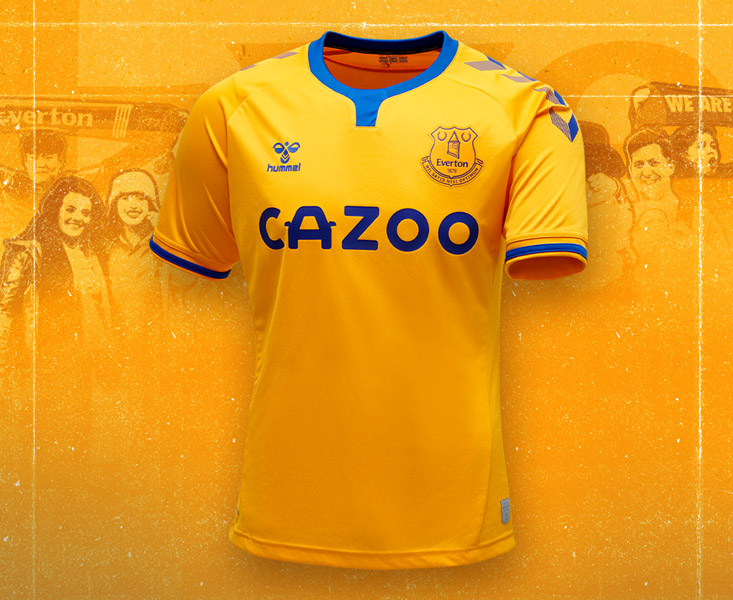 new everton away kit