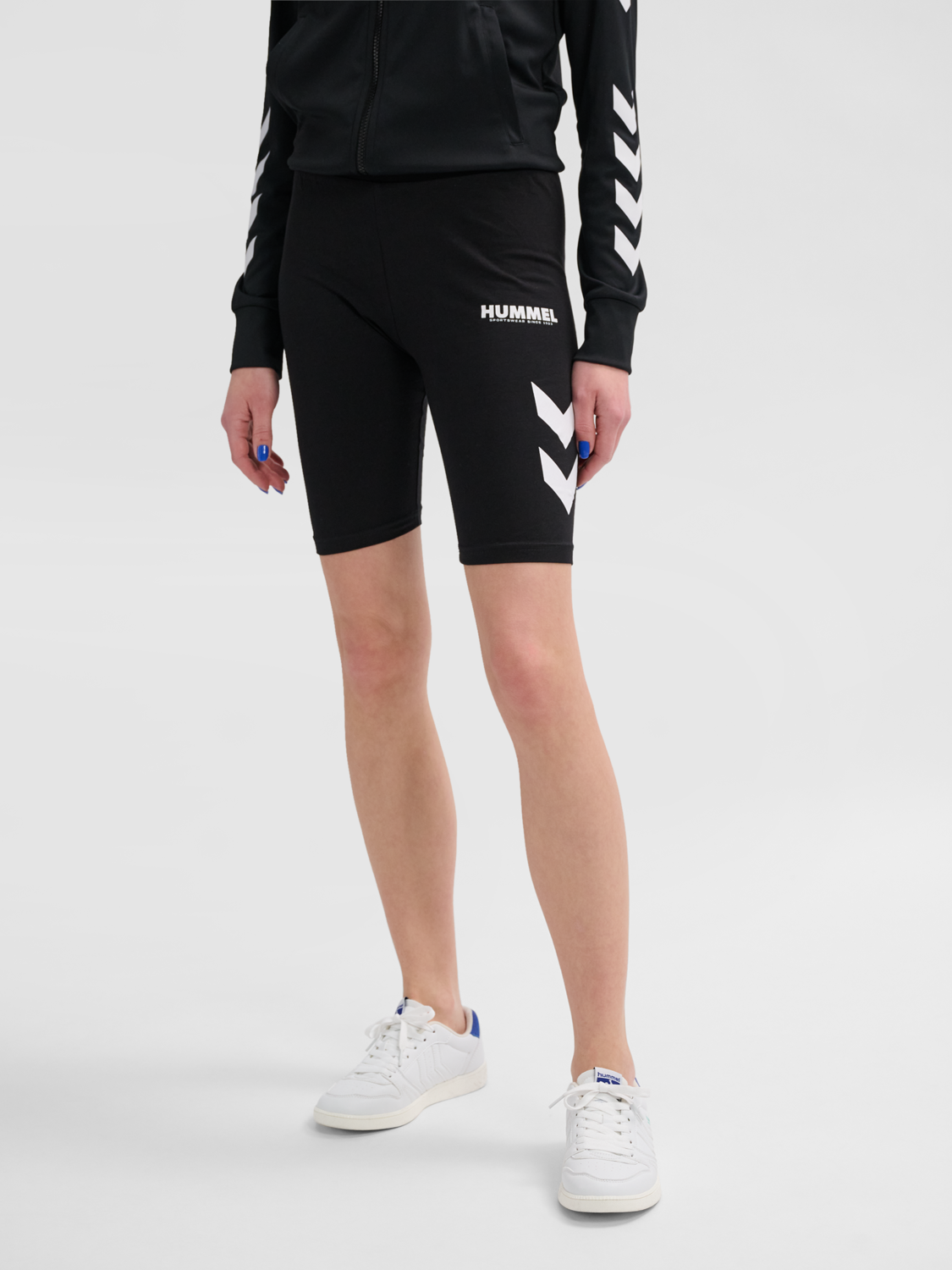 hummel LEGACY WOMAN TIGHT SHORTS - BLACK