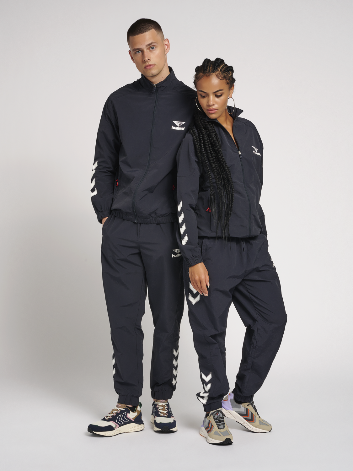 hummel zip jacket dame