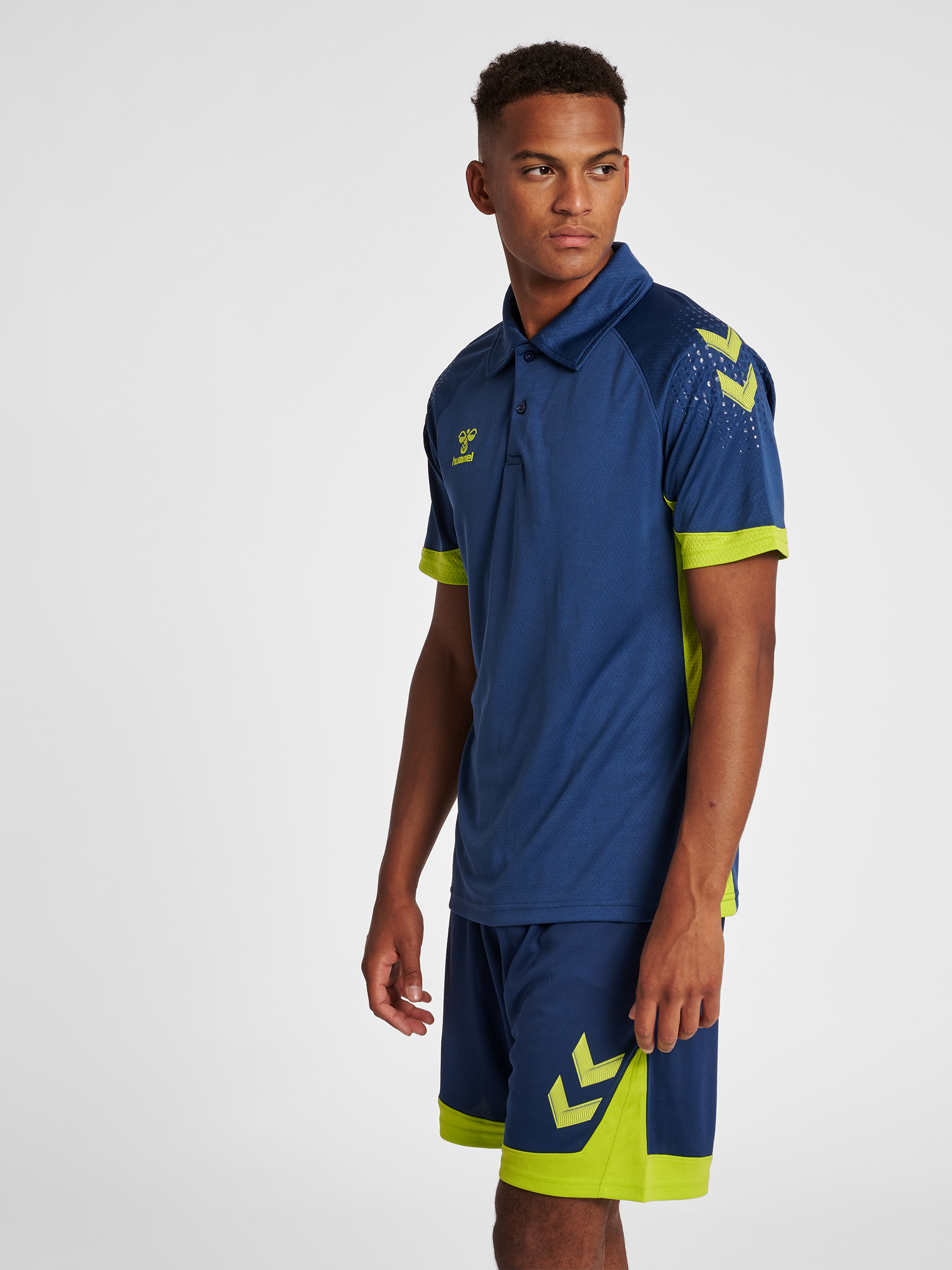 hummel LEAD FUNCTIONAL POLO - DARK DENIM | hummel.net