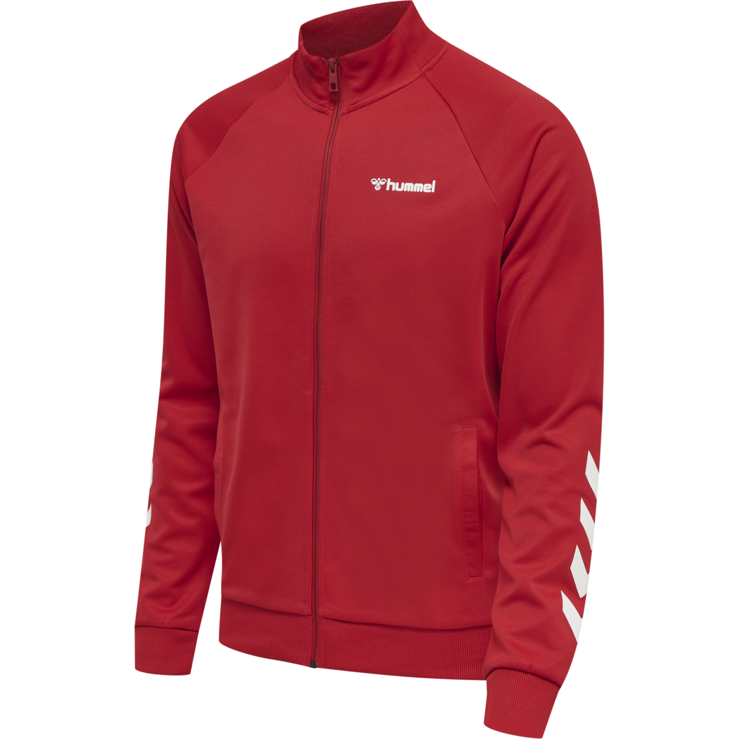hummel jacket red