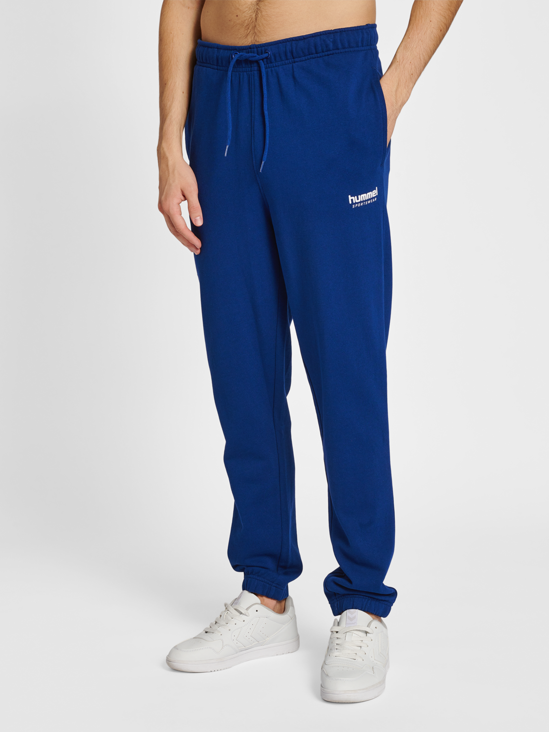 hummel LGC GABE SWEATPANTS - ESTATE BLUE