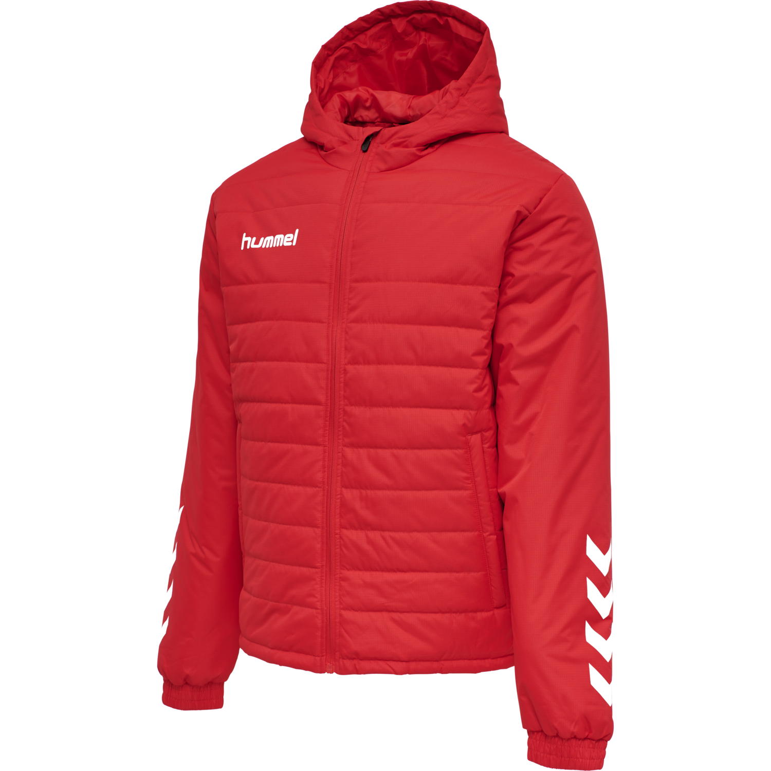 hummel jacket red