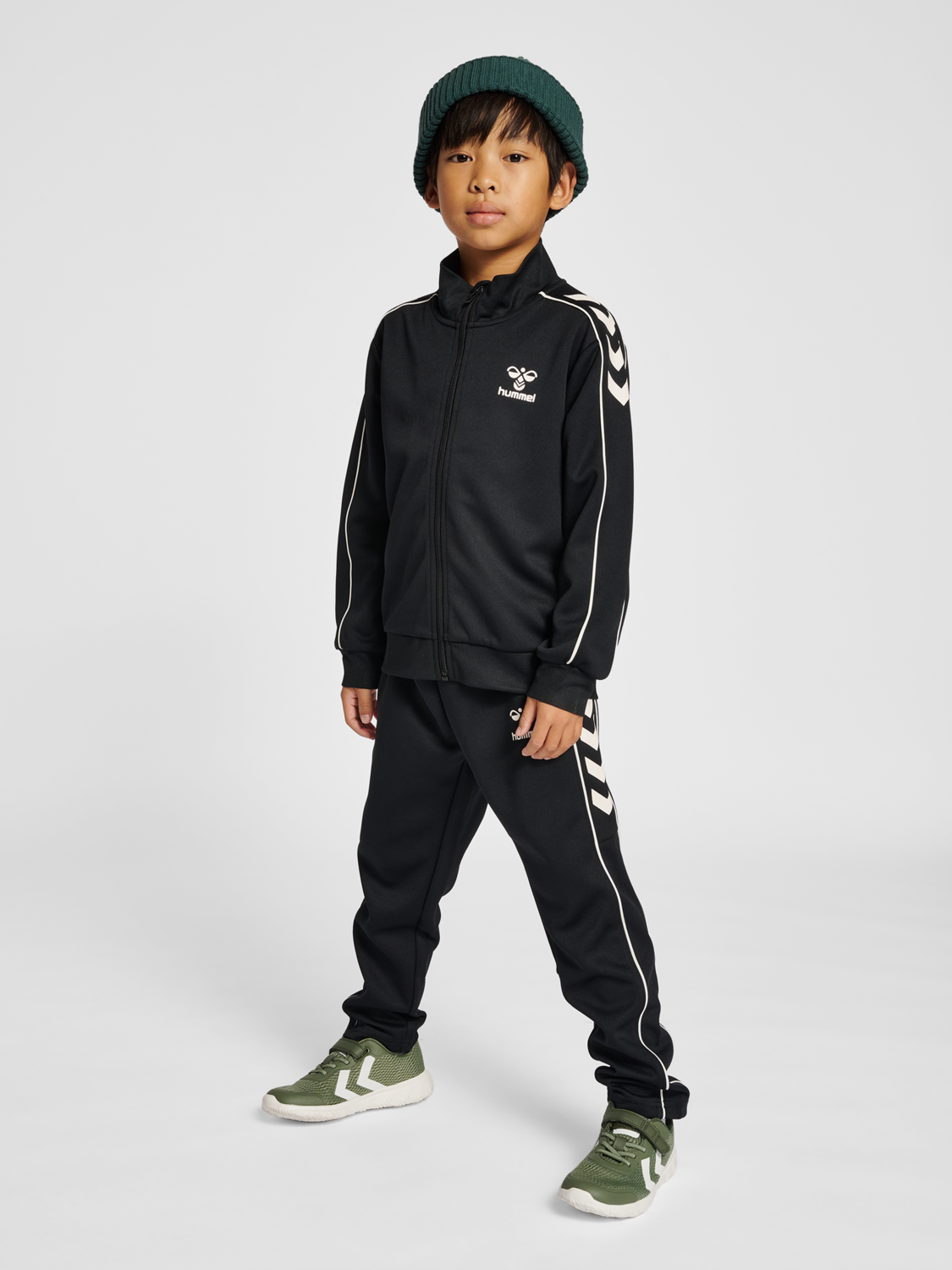 hummel TRACK TRACKSUIT - BLACK