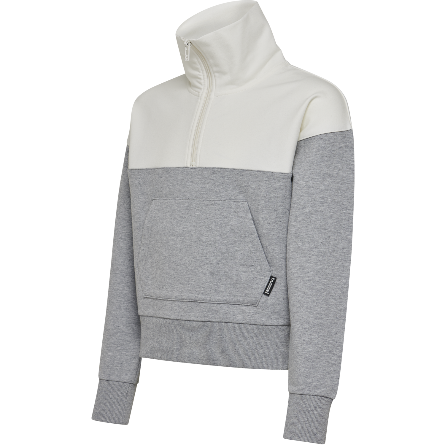 half black half grey hoodie