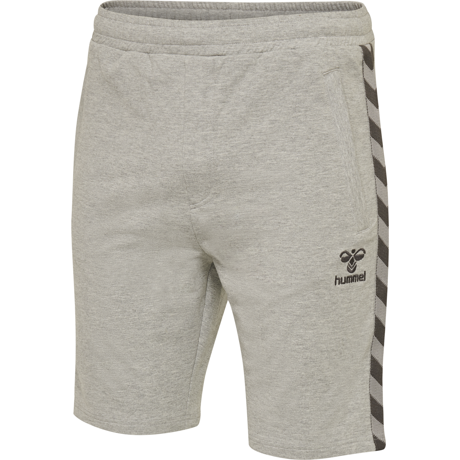 hummel MOVE CLASSIC KIDS SHORTS GREY MELANGE hummel