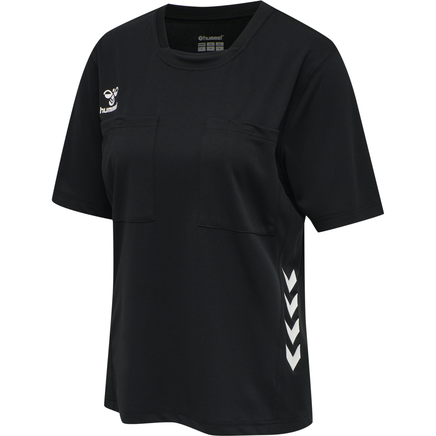 hummel REFEREE CHEVRON WO JERSEY S/S - BLACK | hummel.net