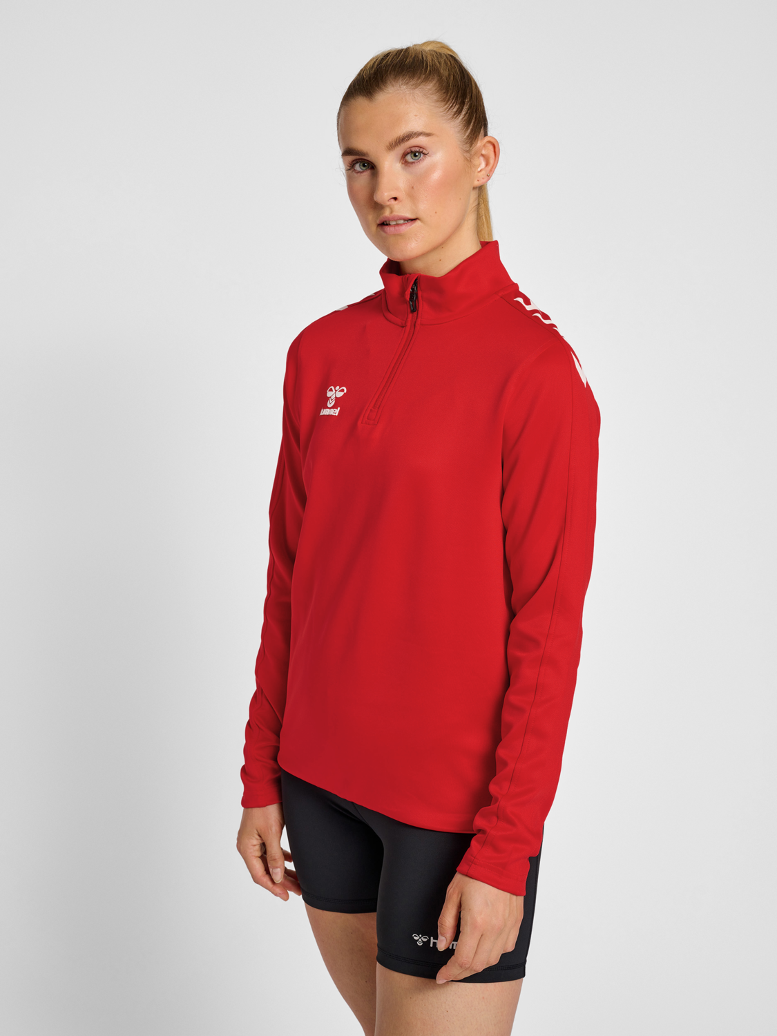 hummel CORE XK HALF ZIP SWEAT WOMAN 