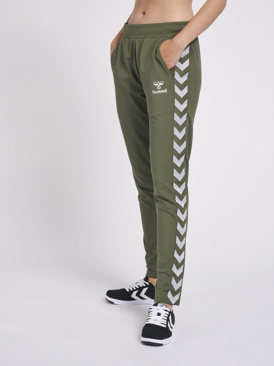 Og Opaque Arrowhead hmlNELLY 2.0 TAPERED PANTS