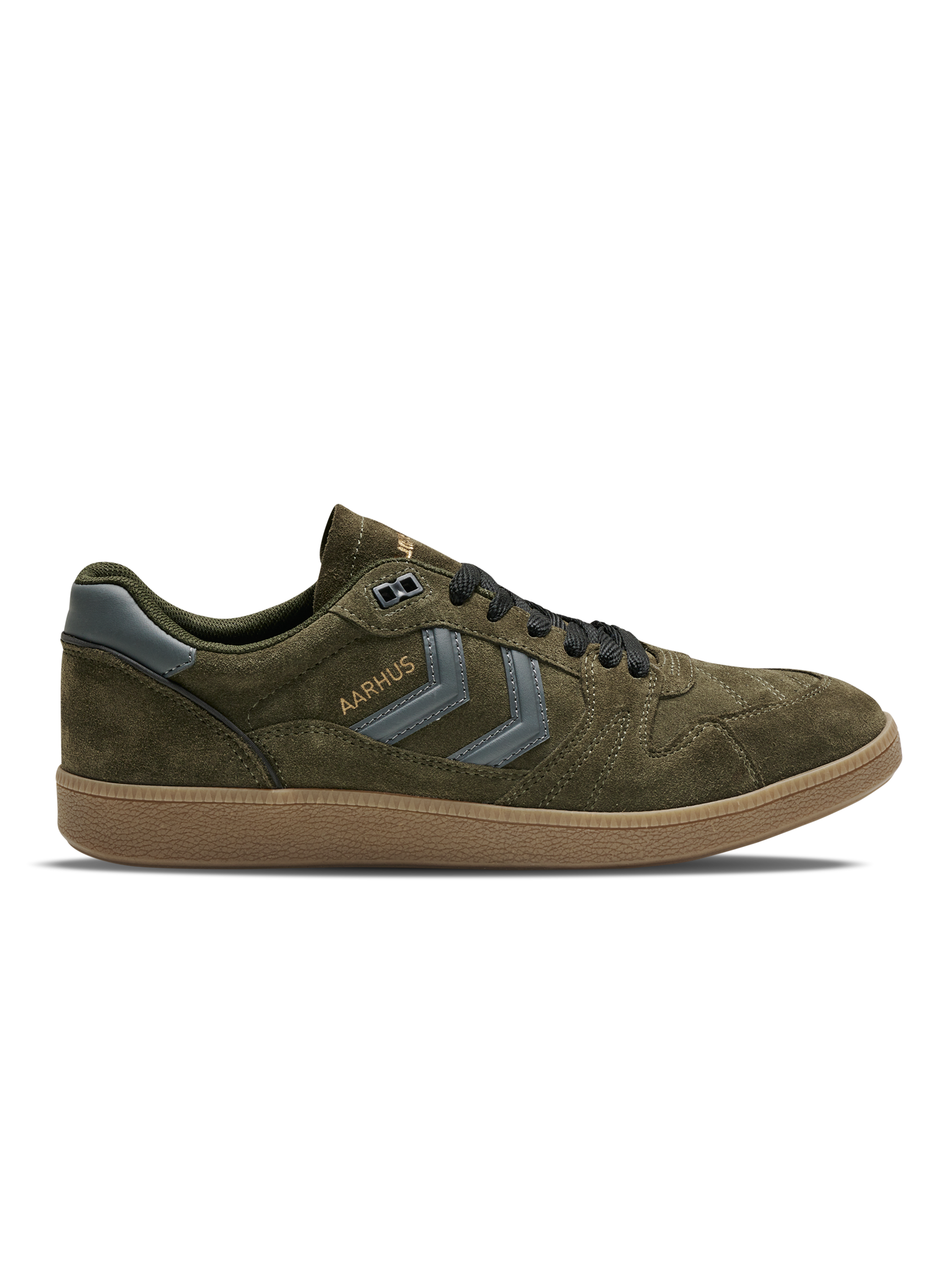 HB TEAM SUEDE - DARK GREEN hummel.net