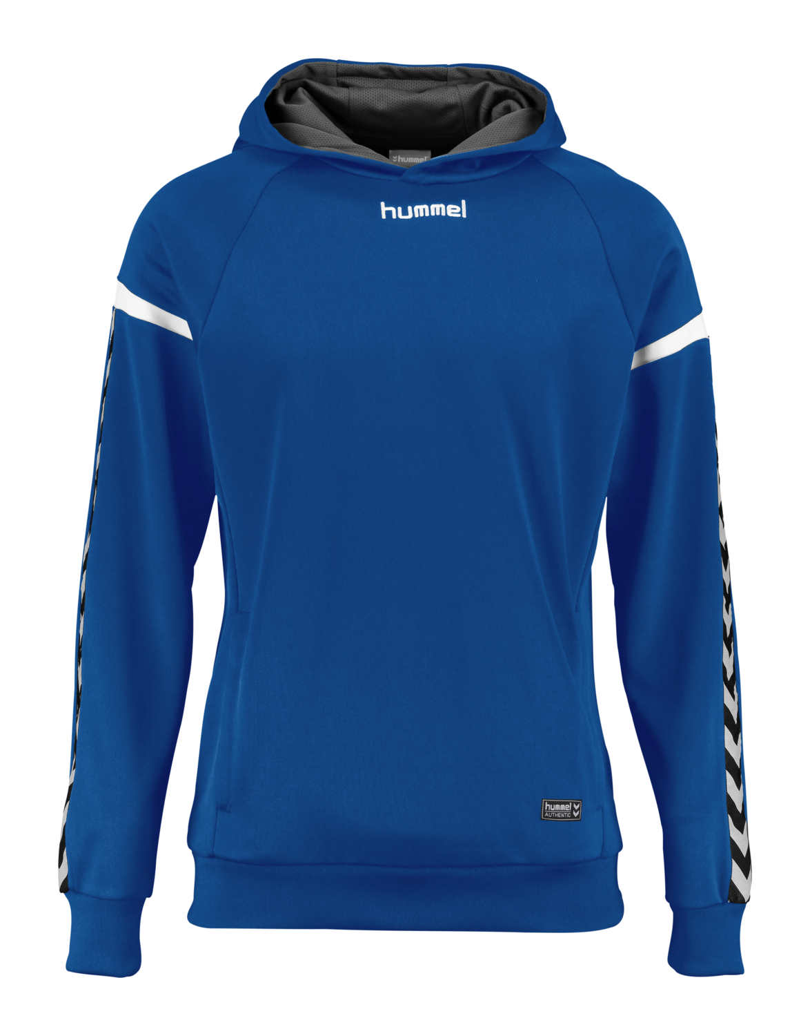 hummel AUTH. CHARGE POLY HOODIE - TRUE BLUE