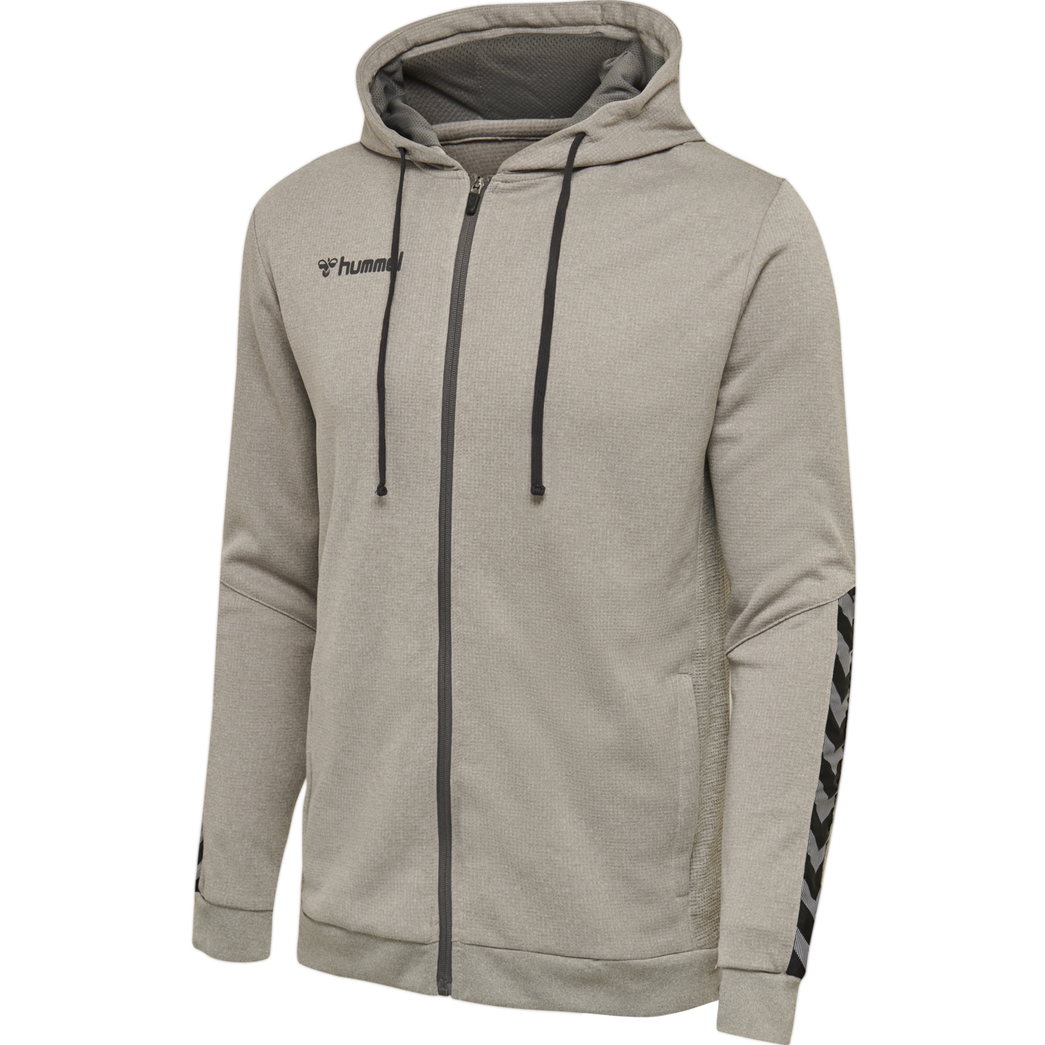 grey polyester hoodie