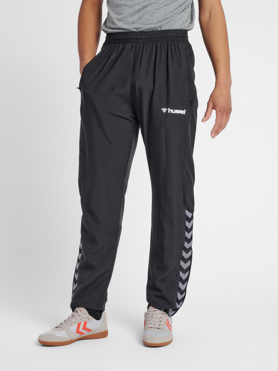 hummel AUTHENTIC MICRO PANT - BLACK/WHITE | hummel.net