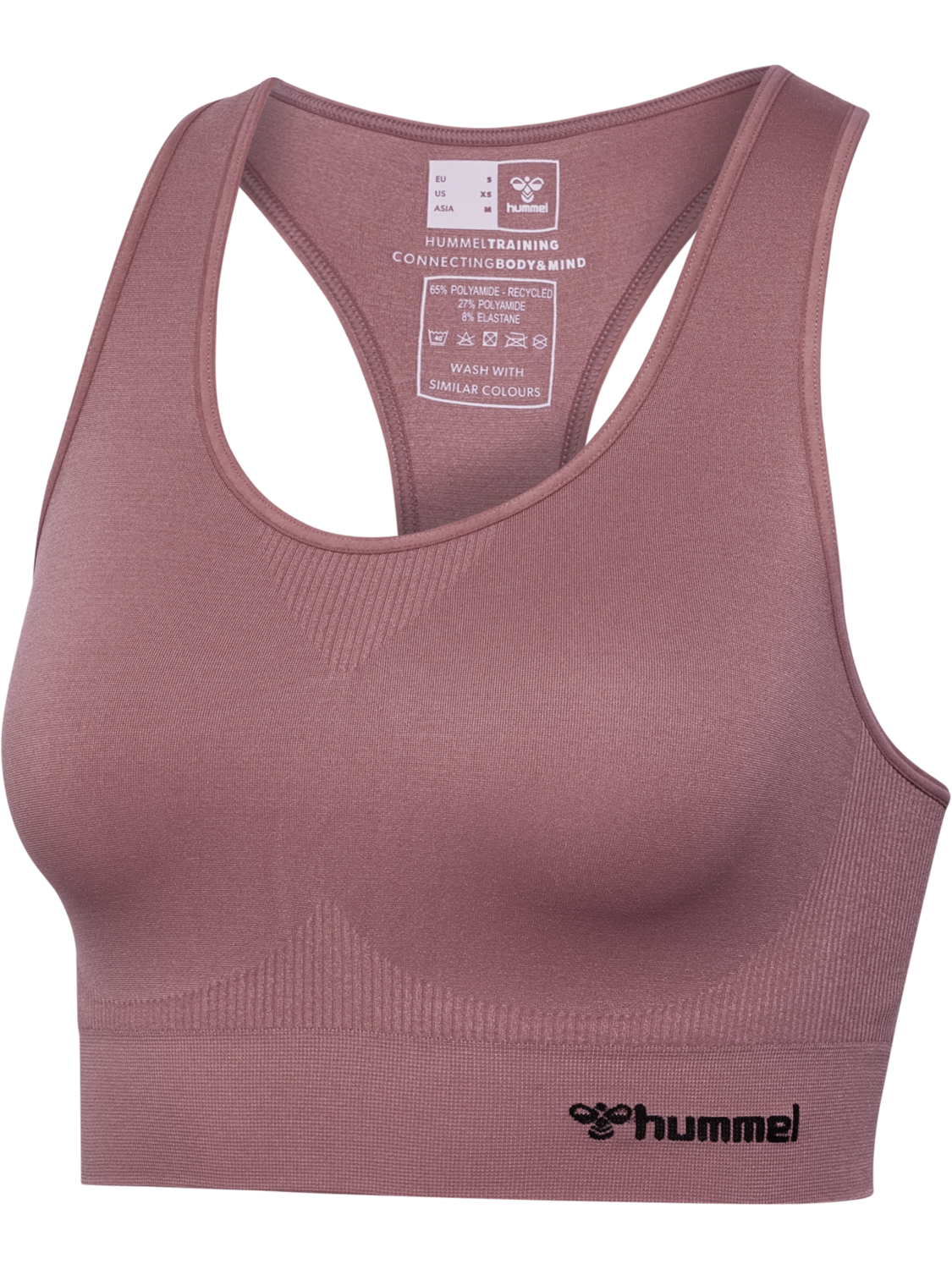 hummel MT ENERGY SEAMLESS SPORTS TOP - WITHERED ROSE