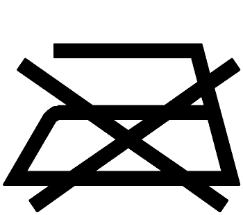 Do not iron Do not iron